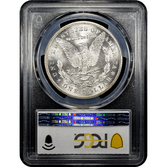 1878-CC Morgan Dollar ($1) Reverse Slab Image