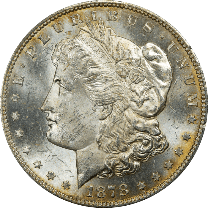 1878-CC Morgan Dollar ($1) Rattler Obverse Image
