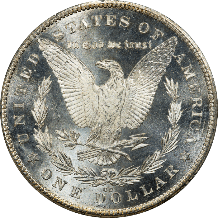 1878-CC Morgan Dollar ($1) Rattler Reverse Image