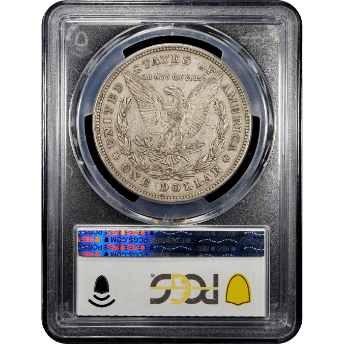 1878 Morgan Dollar ($1) 8TF VAM 14.15 Lines in Hair Reverse Slab Image