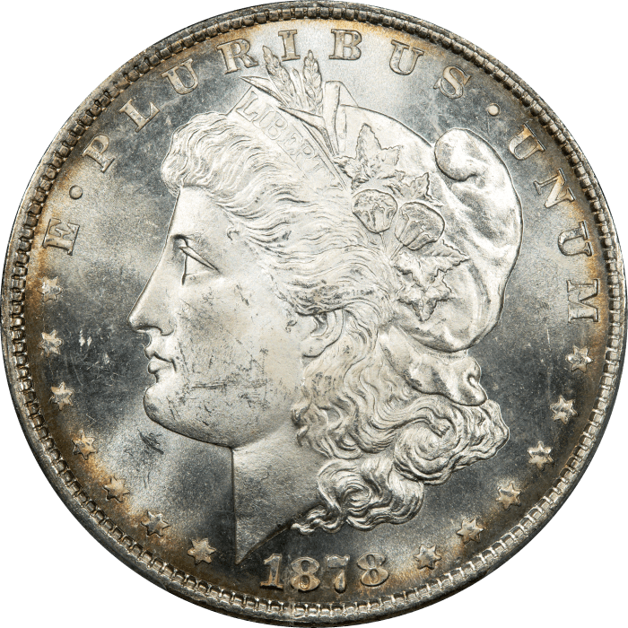 1878 Morgan Dollar ($1) Obverse Image