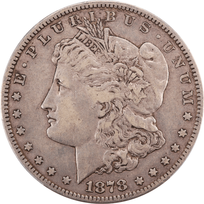 1878-S Morgan Dollar ($1) VAM 27 Long Arrow Shaft Obverse Image