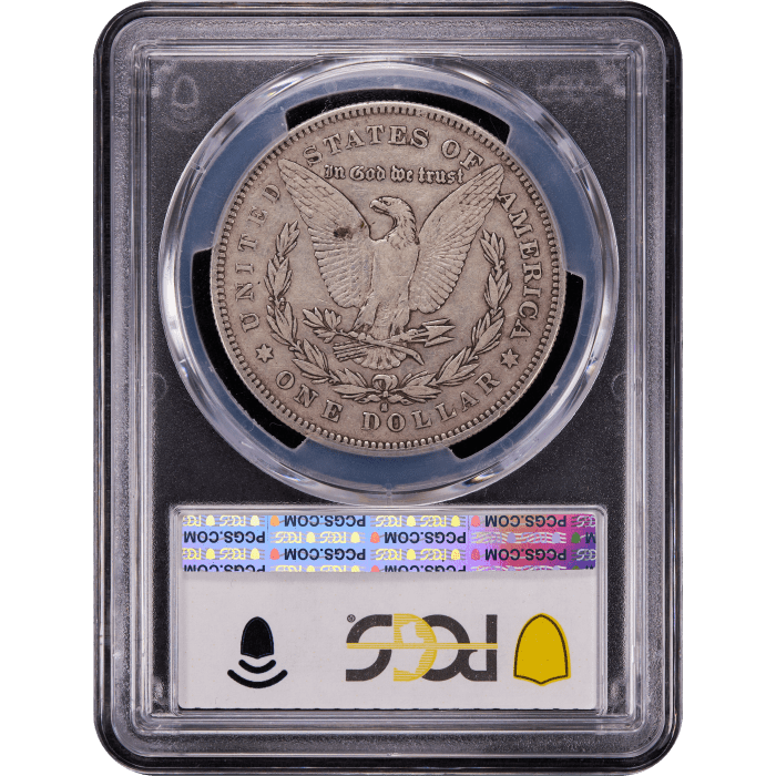 1878-S Morgan Dollar ($1) VAM 27 Long Arrow Shaft Reverse Slab Image