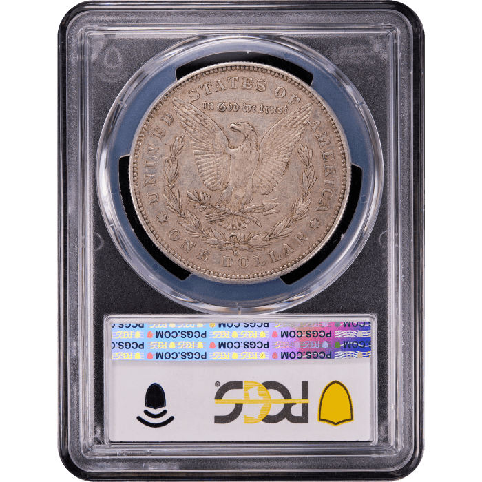 1878-S Morgan Dollar ($1) VAM 57 Long Arrow Shaft Reverse Slab Image
