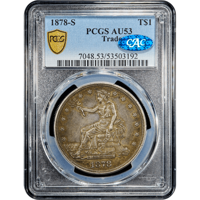 1878-S Trade Dollar (T$1) SLAB Image