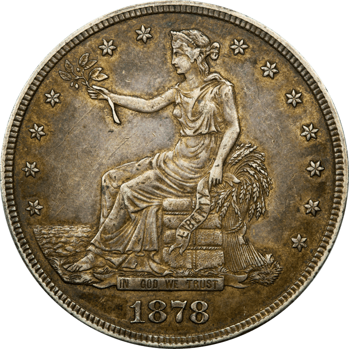 1878-S Trade Dollar (T$1) OBVERSE Image