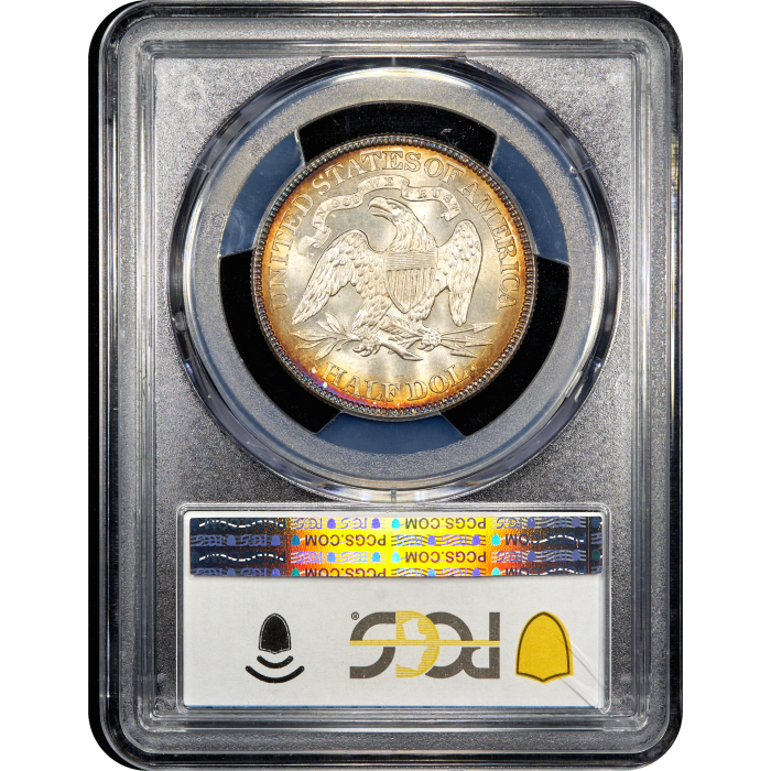 1878 Seated Liberty Half Dollar (50c) SLAB Image