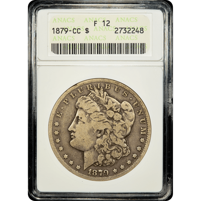 1879-CC Morgan Dollar ($1) Obverse Slab Image