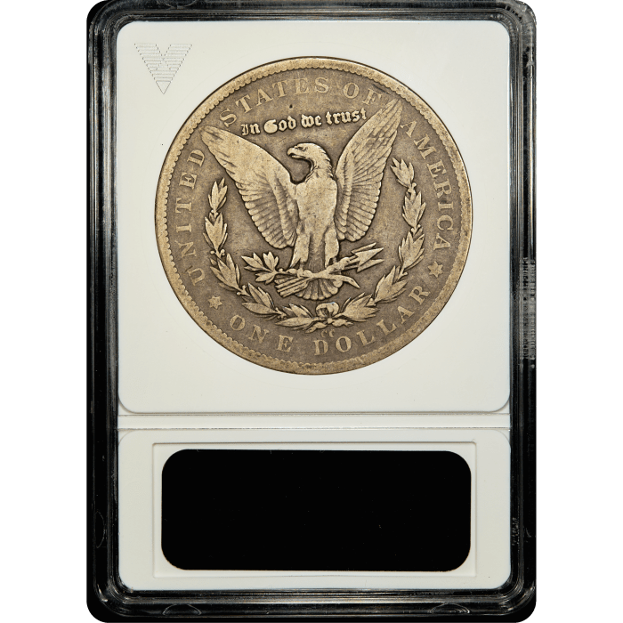 1879-CC Morgan Dollar ($1) Reverse Slab Image