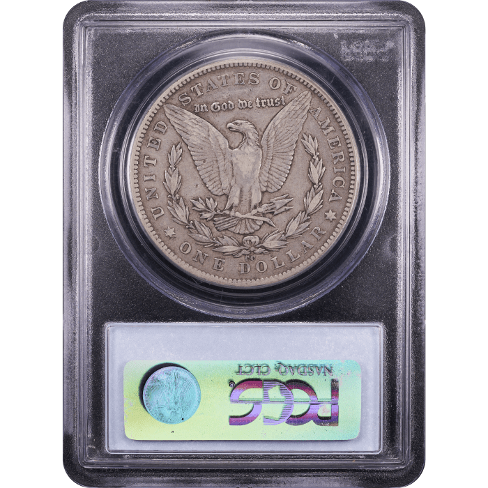1879-CC Morgan Dollar ($1) Reverse Slab Image