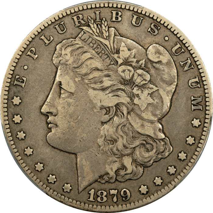 1879-CC Morgan Dollar ($1) VAM 3 Capped Die OBVERSE Image
