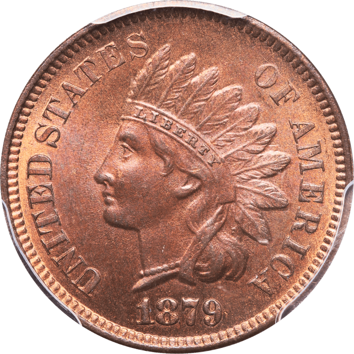 1879 Indian Cent (1c) OBVERSE Image