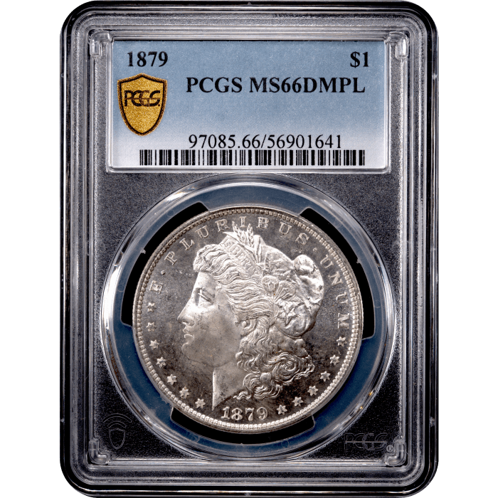 1879 Morgan Dollar ($1) Obverse Slab Image