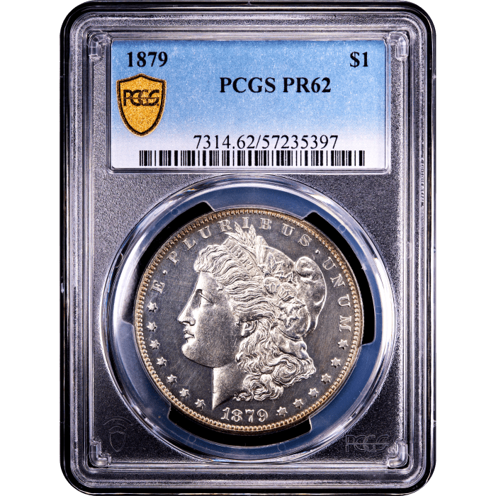 1879 Morgan Dollar ($1) Obverse Slab Image