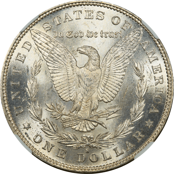 1879-S Morgan Dollar ($1) REVERSE Image