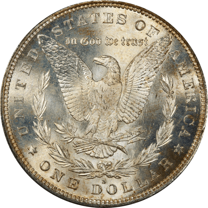 1879-S Morgan Dollar ($1) OGH Reverse Image
