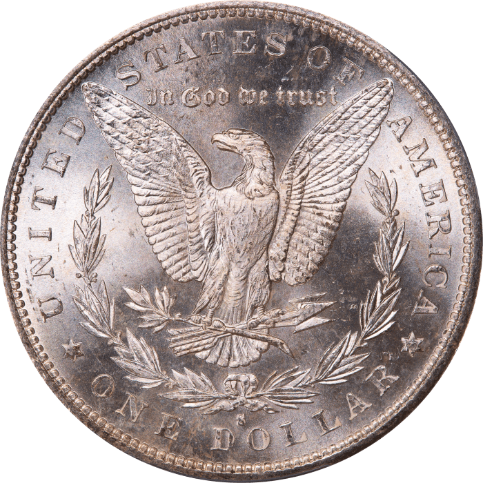 1879-S Morgan Dollar ($1) Reverse Image