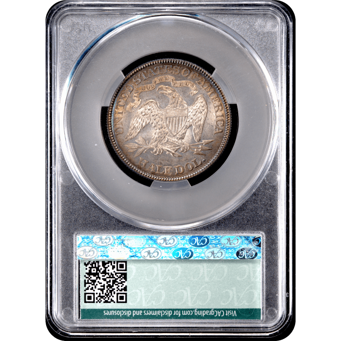 1879 Seated Liberty Half Dollar (50c) Reverse Slab Image