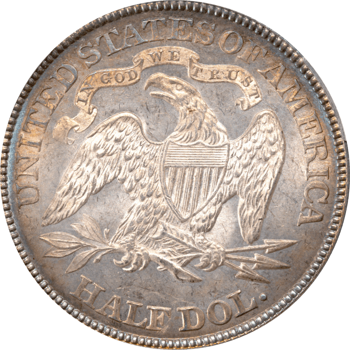 1879 Seated Liberty Half Dollar (50c) Reverse Image