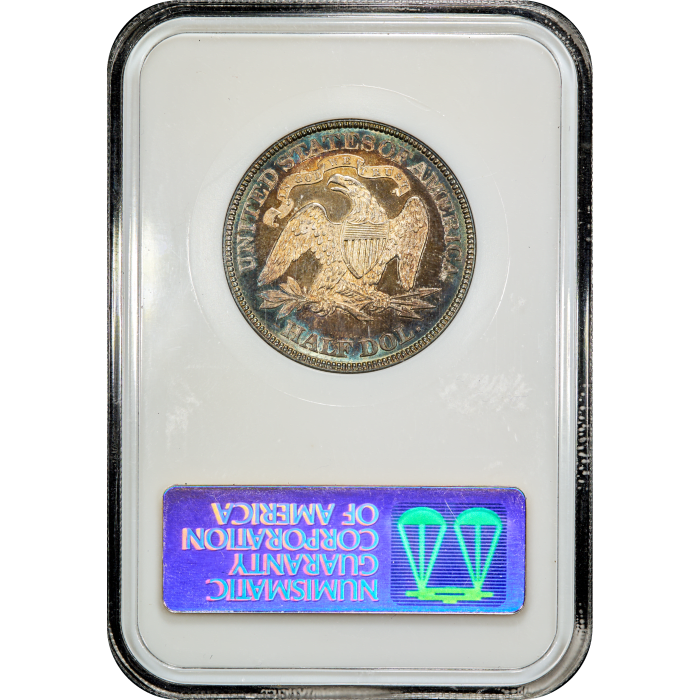 1879 Seated Liberty Half Dollar (50c) Reverse Slab Image