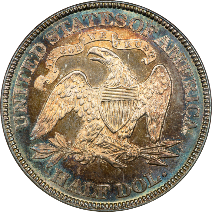 1879 Seated Liberty Half Dollar (50c) Reverse Image