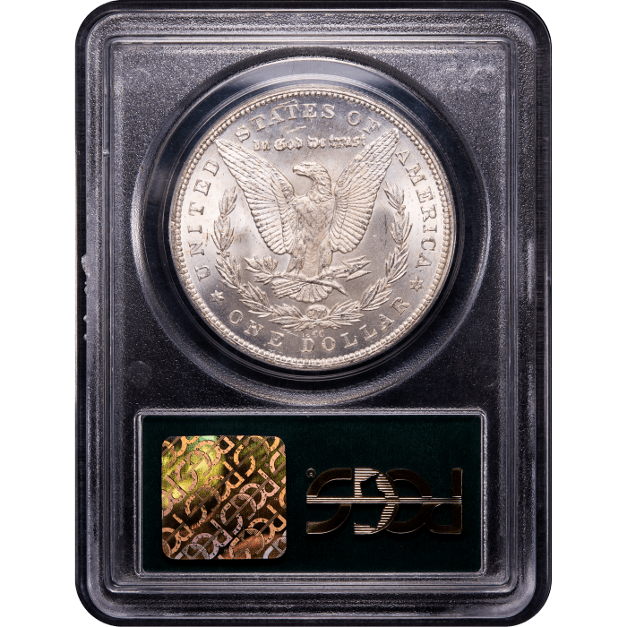 1880-CC Morgan Dollar ($1) OGH Reverse Slab Image