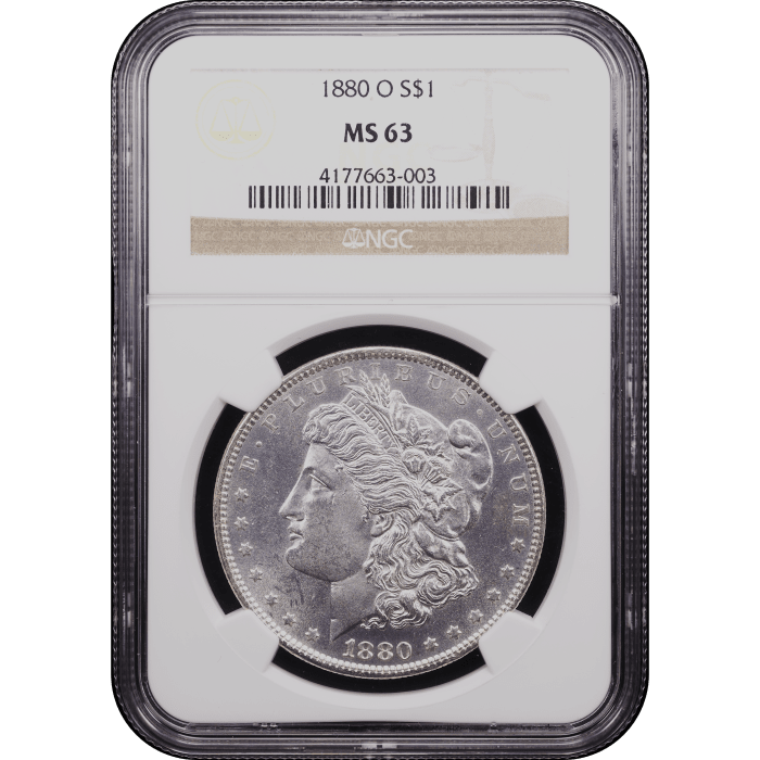 1880-O Morgan Dollar ($1) SLAB Image