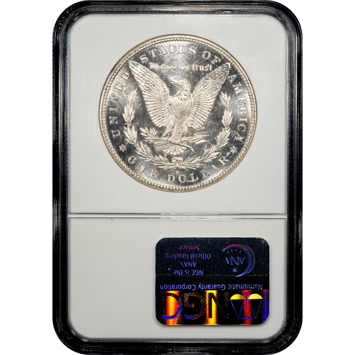 1880-S Morgan Dollar ($1) Reverse Slab Image