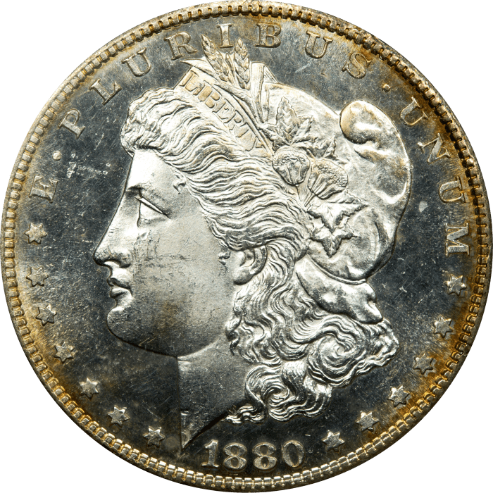 1880-S Morgan Dollar ($1) OGH Obverse Image