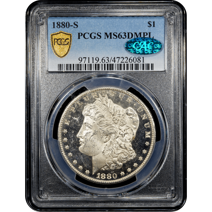 1880-S Morgan Dollar ($1) SLAB Image