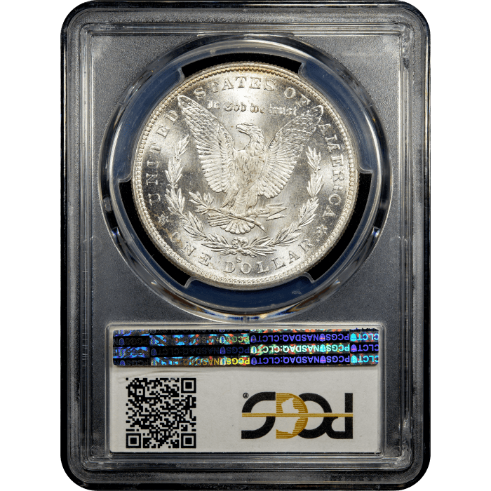 1880-S Morgan Dollar ($1) Reverse Slab Image