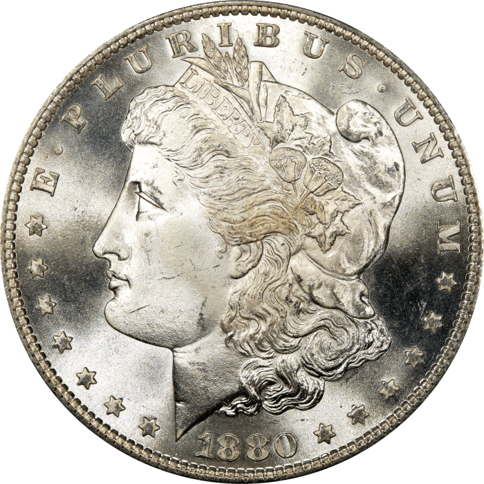 1880-S Morgan Dollar ($1) Obverse Image