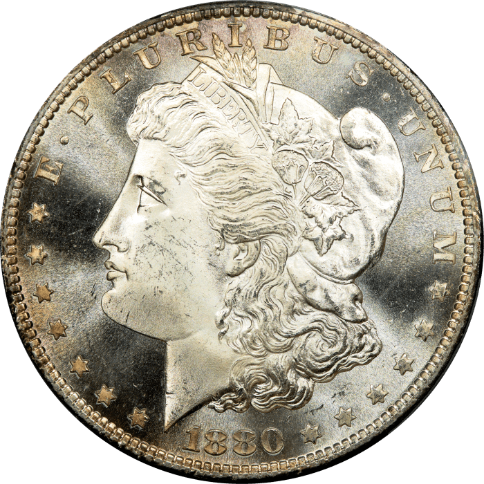 1880-S Morgan Dollar ($1) Obverse Image