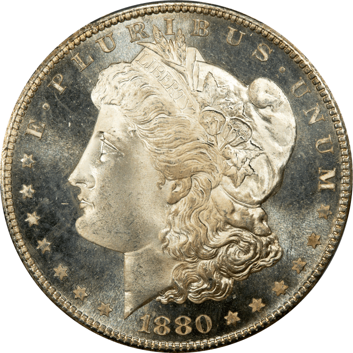 1880-S Morgan Dollar ($1) OBVERSE Image