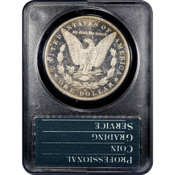 1880-S Morgan Dollar ($1) Rattler SLAB Image