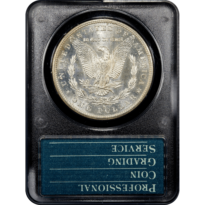 1880-S Morgan Dollar ($1) Rattler SLAB Image