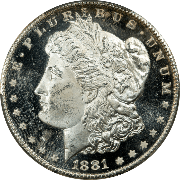 1881-CC Morgan Dollar ($1) Obverse Image