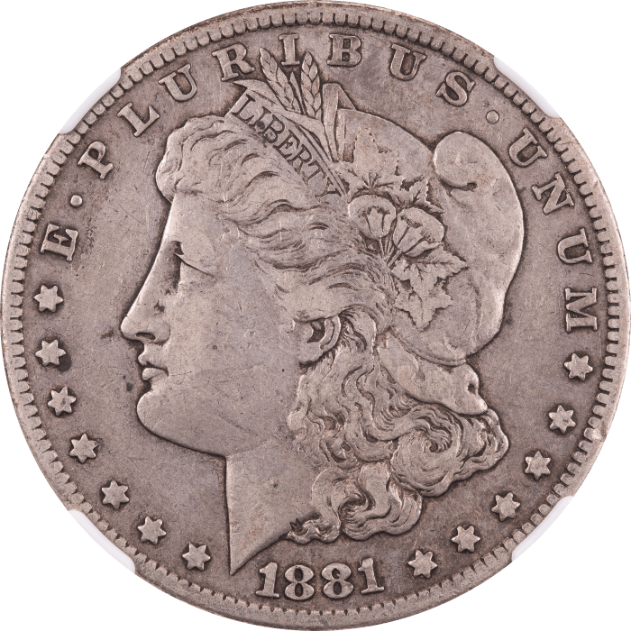 1881-CC Morgan Dollar ($1) OBVERSE Image