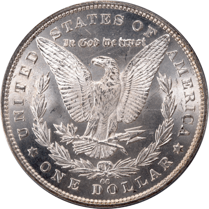 1881-CC Morgan Dollar ($1) OGH Reverse Image