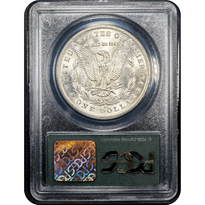 1881-CC Morgan Dollar ($1) Reverse Slab Image
