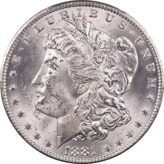1881-CC Morgan Dollar ($1) Obverse Image