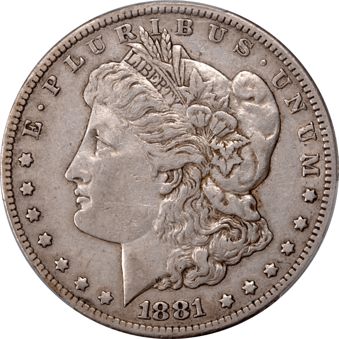 1881-CC Morgan Dollar ($1) OBVERSE Image