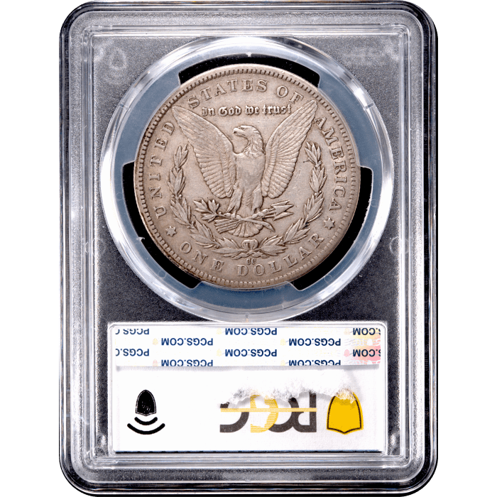 1881-CC Morgan Dollar ($1) Reverse Slab Image