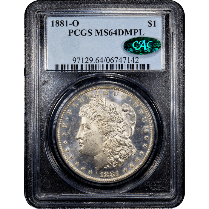 1881-O Morgan Dollar ($1) Obverse Slab Image