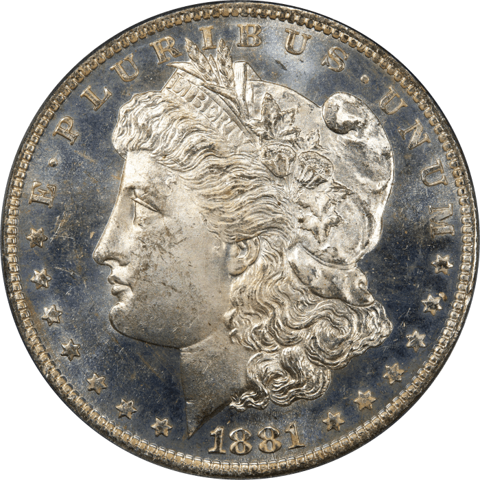1881-O Morgan Dollar ($1) Obverse Image