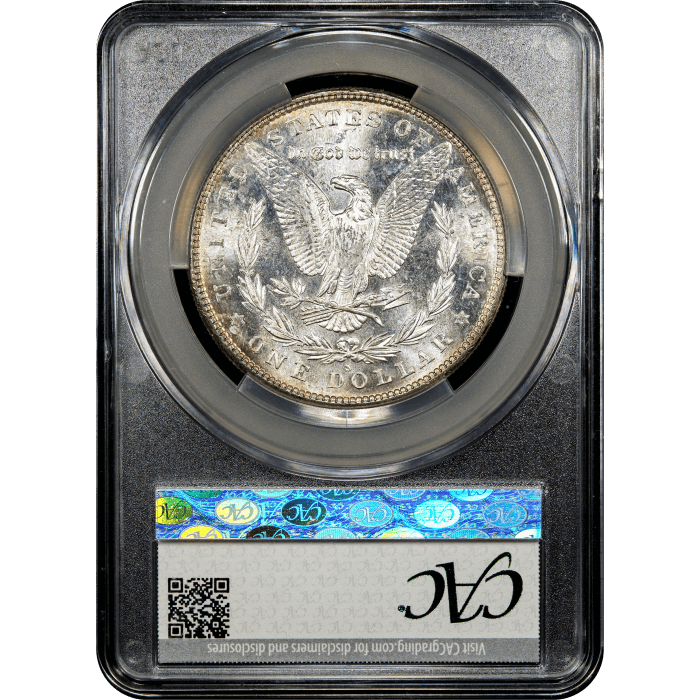 1881-S Morgan Dollar ($1) Reverse Slab Image