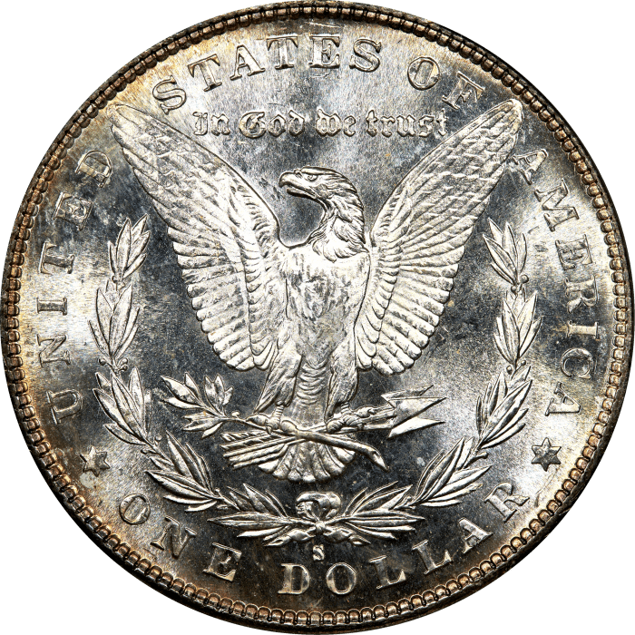 1881-S Morgan Dollar ($1) Reverse Image