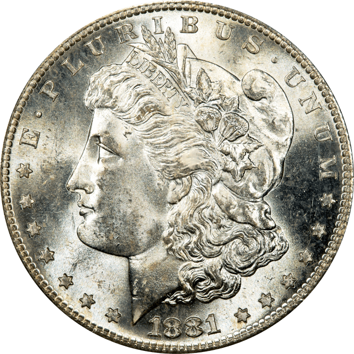 1881-S Morgan Dollar ($1) OGH OBVERSE Image