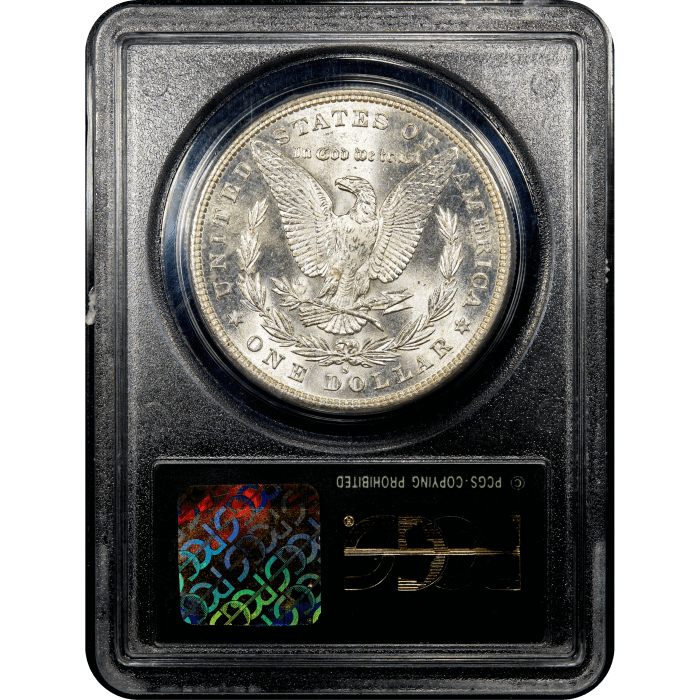 1881-S Morgan Dollar ($1) OGH Reverse Slab Image