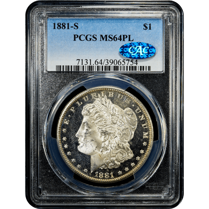 1881-S Morgan Dollar ($1) SLAB Image